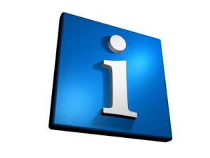 info Grafik mit Informationssymbol