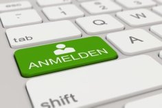 Tastatur - Anmelden - grn Tastatur - Anmelden - grn