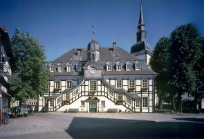 FotoRathausfrontal.jpg | Rathaus Rietberg | Fachwerkhaus