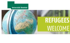 Universität Bielefeld "Refugees Welcome"