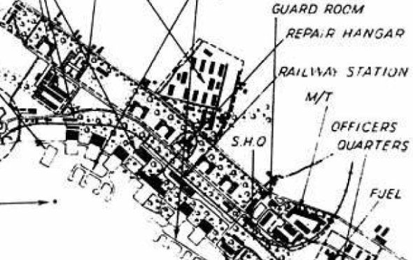 Historischer Lageplan