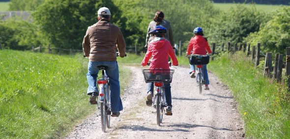 Foto: Radfahrergruppe