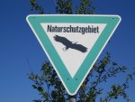 Bild: Naturschutzgebiets-Schild