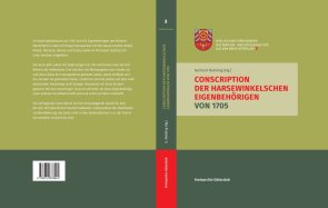 Umschlag des Buches „Conscription der Harsewinkelschen Eigenbehörigen“ von Gerhard Nobiling Umschlag des Buches „Conscription der Harsewinkelschen Eigenbehörigen“ von Gerhard Nobiling
