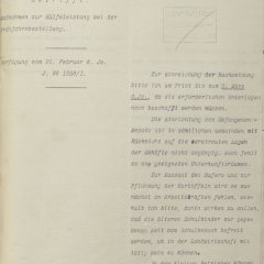 Maschinengetippter Brief