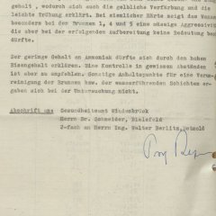 Maschinengeschriebener Text