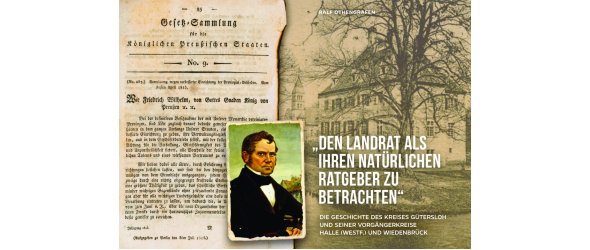 Titel der Broschüre "Den Landrat als ihren natürlichen Ratgeber zu betrachten"