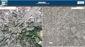 Geoportal des Kreises Gütersloh mit dem Luftbildervergleich