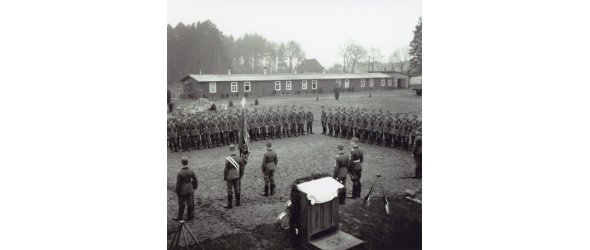 Vereidigungszeremonie vom Reichsarbeitsdienst.