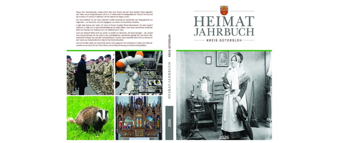 Titelseite des Heimatjahrbuches 2026