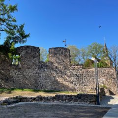 Ruine der Ordensburg