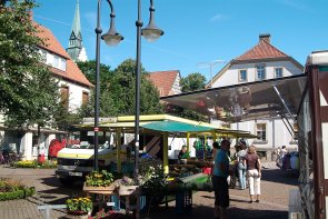 Wochenmarkt in Versmold