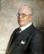 Gemälde des ehemaligen Landrats Adolar Edwin Klein Gemälde von Adolar Edwin Klein